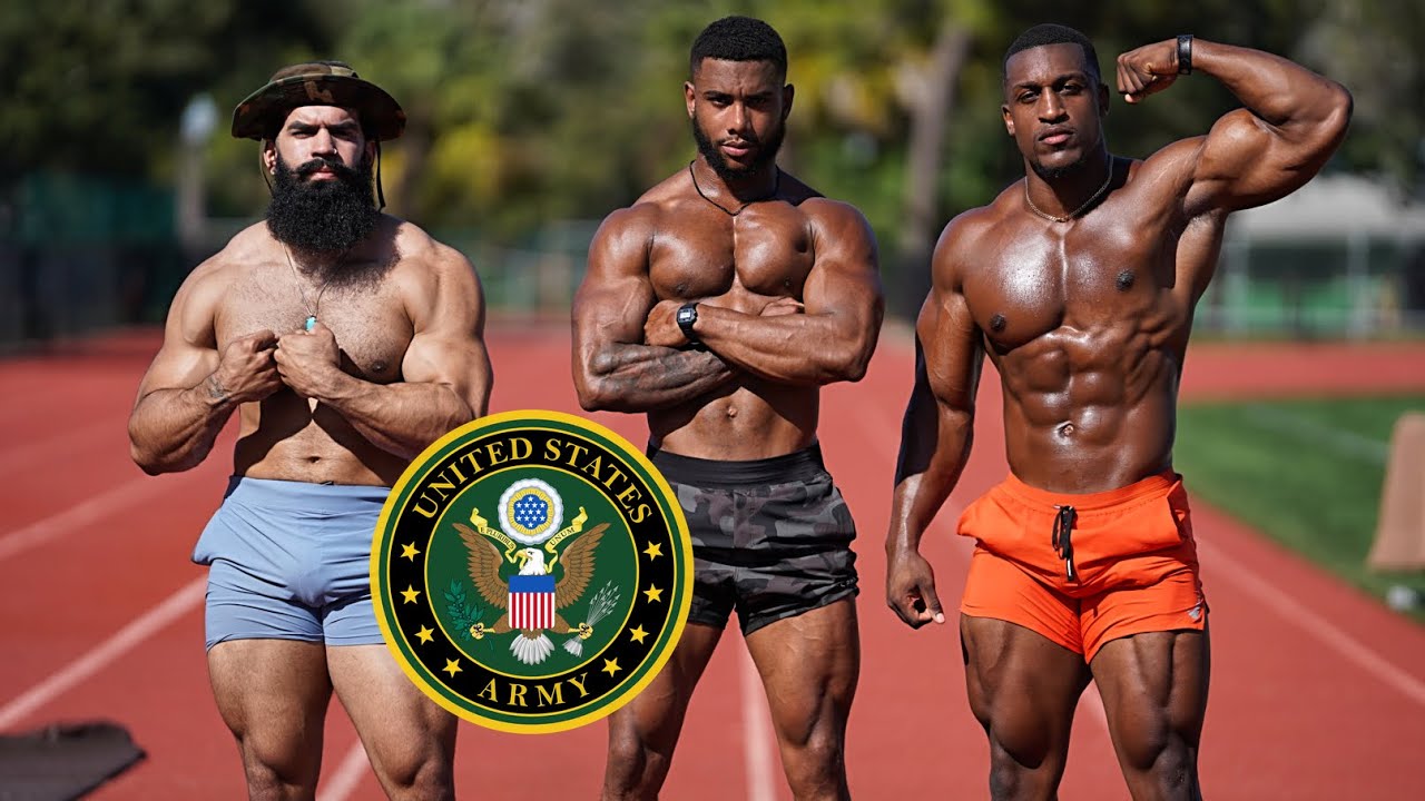Bodybuilders Try The US Army Fitness Test (NO PRACTICE) - PracticalFitness