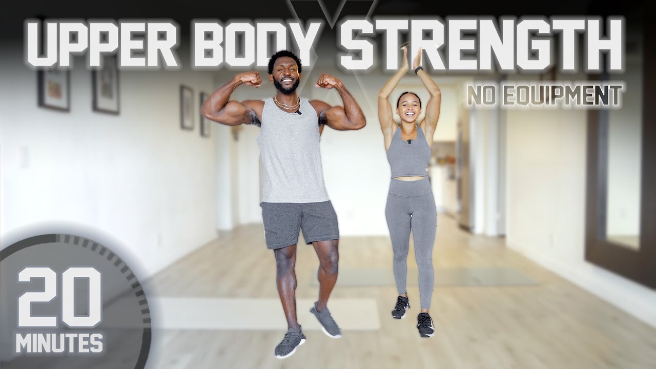 20 Minute Upper Body Strength Workout [No Equipment] - PracticalFitness