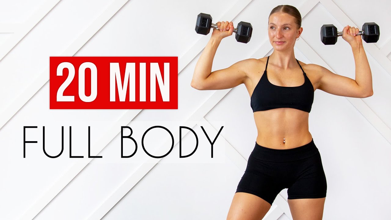 20 MIN FULL BODY TONING & STRENGTH (Total Body Workout At Home
