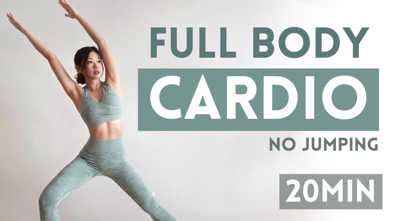 20 min Full Body Fat Burning Cardio (No Jumping) ~ Emi - PracticalFitness